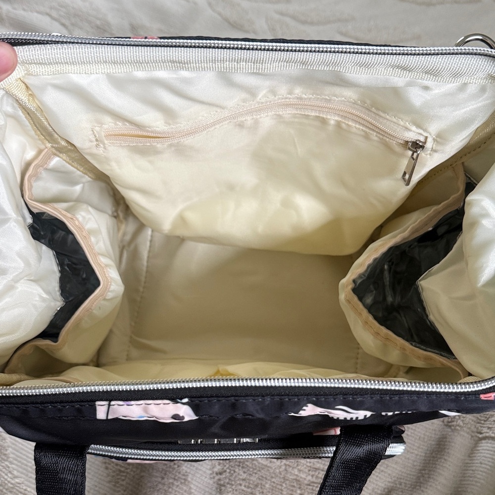 NWT Black Sonarin diaper bag bottle storage bag moms baby travel bag boy girl - Picture 4 of 11